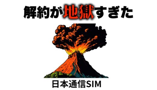 日本通信SIMからの乗り換えが地獄すぎた件｜ワンストップMNPもできなかた…
